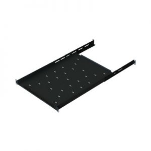 Charola Ajustable para Rack de 19" de 4 postes de 1 Unidad de Espacio.