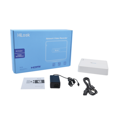 NVR 4 Megapixel / 4 Canales IP / 4 Puertos PoE+ / 1 Bahía de Disco Duro / Salida en Full HD - Image 2
