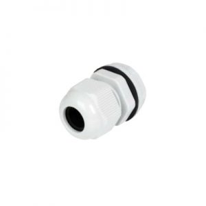 Conector Plástico Tipo Glándula para Cable de 10 a 14 mm de Diámetro.