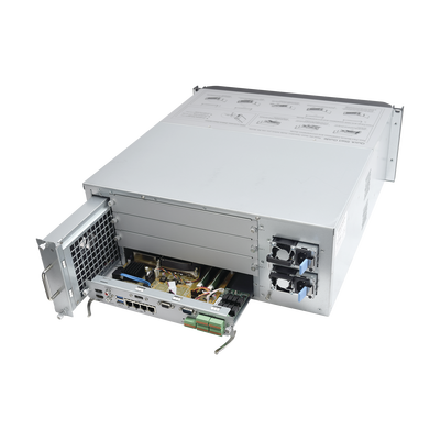 NVR 12 Megapixel (4K) / 128 canales IP / 24 Bahías de Disco Duro / 4 Puertos de Red / Soporta RAID con Hot Swap / NVR de Alto Desempeño - Image 5
