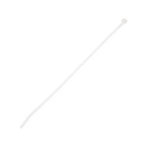 Cincho de Naylon 6.6, Color Natural, 290 mm (11.4in) de largo, sección transversal intermedia, Paquete de 100 piezas