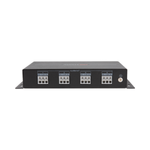Modulo de 4 relevadores para funciones de automatización comunicación RS485.