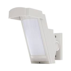 Detector de Movimiento / 100% Exterior / Cableado / Hasta 12 metros a 85&deg; de cobertura/ Instalación a 3 metros / Compatible con cualquier panel de alarma