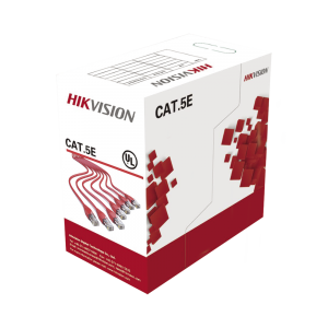 Bobina de Cables UTP 305 mts / Cat5E / 24 AWG / CM / PVC / 100% Cobre / Uso en Interior