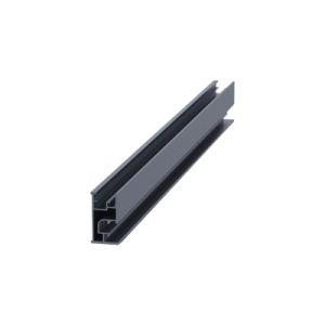 Riel 7 2100 mm aluminio anodizado