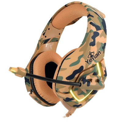 Diadema Gaming Yeyian Force serie 3000, PC/Juegos, Camuflaje, Alámbrico