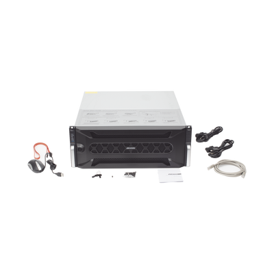 NVR 12 Megapixel (4K) / 256 canales IP / 24 Bahías de Disco Duro / 4 Puertos de Red / Soporta RAID con Hot Swap / NVR - Image 4