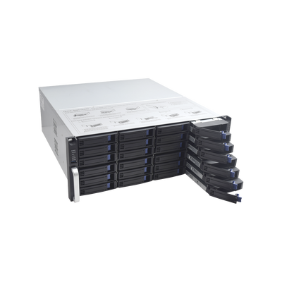 NVR 12 Megapixel (4K) / 256 canales IP / 24 Bahías de Disco Duro / 4 Puertos de Red / Soporta RAID con Hot Swap / NVR - Image 5