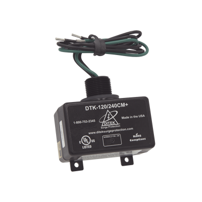Protector para circuito de 120 V/20 A, conexión de cableado en paralelo, indicador LED