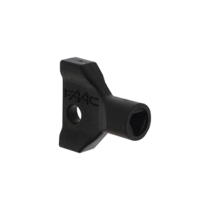 Llave Triangular de Desbloqueo Para barreras FAAC 620