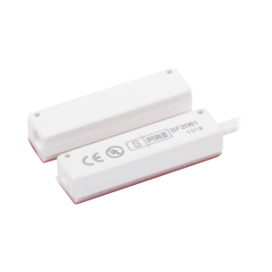 Contacto magnético para puertas y ventanas con cable de 45 cm color blanco / GAP: 12 mm