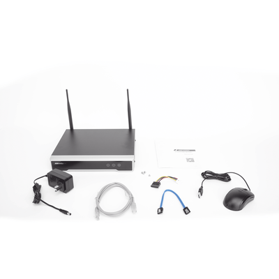 NVR 4 Megapixel / 8 canales IP / 1 Bahía de Disco Duro / 2 Antenas Wi-Fi / Salida de Vídeo Full HD - Image 2
