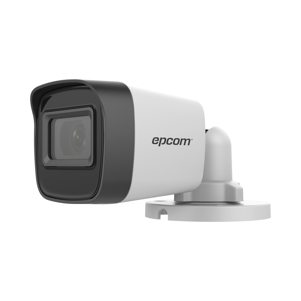 Bala TURBOHD 5 Megapixel / Lente 2.8 mm / 4 Tecnologías (TVI / AHD / CVI / CVBS) / 30 mts SMART IR EXIR / Exterior IP67 / dWDR