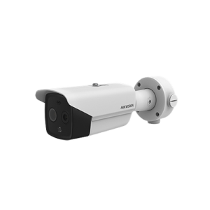 Bullet IP Dual / Térmica 6.2 mm (320X 240 ) / Óptico 8 mm (4 Megapixel) / 40 mts IR / IP67 / PoE / Termométrica / Detección de Temperatura