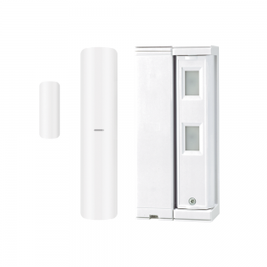 Sensor de Movimiento / Tipo Cortina / Ajuste de detección 2m o 5m / 100% Exterior / Inalámbrico / Incluye transmisor DS-PDMC-EG2-WB para paneles AXPRO/ Proteja fachadas, puertas, ventanas, balcones y mas!