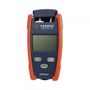 Medidor de Alta Potencia (Micro OPM) para Fibra Óptica con Localizador Visual de Fallos (VFL), entrada universal de 2.5 mm (para conectores SC, ST y FC)
