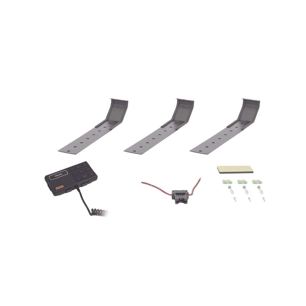 Barra de luces LED de 47", 108 LED, con control de tráfico en color ámbar, dual color rojo/claro, ideal para equipar ambulancias y unidades de bomberos - Image 6