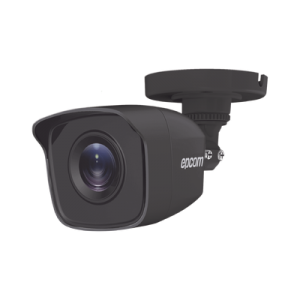 Bala TURBOHD 5 Megapíxel / Lente 2.8mm (85° de Visión) / Exterior IP66 / IR EXIR 20 mts / TVI-AHD-CVI-CVBS / Metal / Color Negro