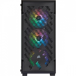 Gabinete Corsair iCUE 220T RGB Airflow con Ventana, Midi-Tower, ATX/Micro-ATX/Mini-ITX, USB 3.2, sin Fuente, Negro - Image 6