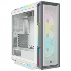 Gabinete Corsair iCUE 5000T con Ventana, Midi Tower, ATX/EATX/Micro ATX, USB 3.1, sin Fuente, Blanco