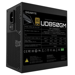 Fuente de Poder Gigabyte UD850GM 80 PLUS Gold, Modular, 20+4 pin ATX, 120mm, 850W - Image 5