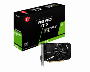 Tarjeta de Video MSI NVIDIA GeForce GTX 1630 AERO ITX 4G OC, 4GB 64-bit GDDR6, PCI Express 3.0