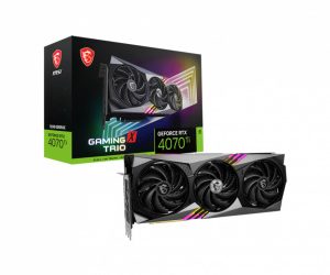 Tarjeta de Video MSI NVIDIA GeForce RTX 4070 Ti GAMING X TRIO, 12GB 192-bit GDDR6X, PCI Express 4.0