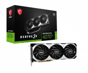 Tarjeta de Video MSI NVIDIA GeForce RTX 4070 Ti VENTUS 3X 12G OC, 12GB 192-bit GDDR6X, PCI Express 4.0