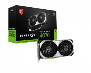 Tarjeta de Video MSI NVIDIA GeForce RTX 4070 VENTUS 2X 12G OC, 12GB 192-bit GDDR6X, PCI Express 4.0