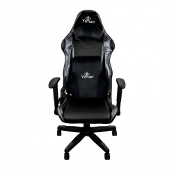 Silla Gamer GERD Serie 2500 Yeyian , hasta 150Kg, Negro/Gris
