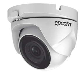 Eyeball TURBOHD 1 Megapixel (720p) / METALICA / Gran Angular 92° / Lente 2.8 mm / IR Inteligente 20 mts / Exterior IP66 / TVI-AHD-CVI-CVBS / dWDR