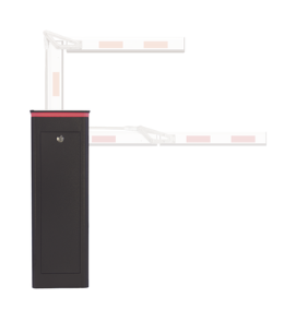 Barrera Vehicular Derecha / Soporta Brazo ARTICULADO de Hasta 4 Metros / Final de Carrera Ajustable Por Programación / Tiempo de Apertura de 3 Segundos