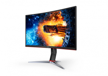 Monitor Gamer Curvo AOC C24G2 23.8", Full HD, FreeSync, 165Hz, HDMI, Negro