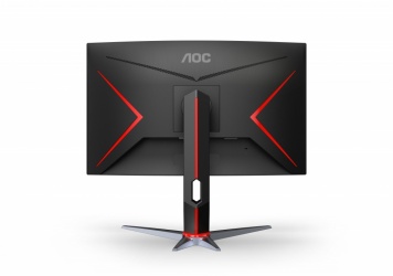 Monitor Gamer Curvo AOC C27G2 LED 27", Full HD, FreeSync, 165Hz, HDMI, Negro/Rojo - Image 2