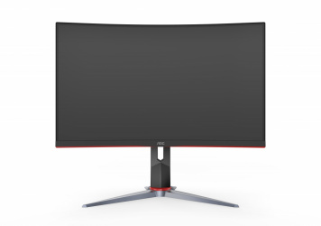 Monitor Gamer Curvo AOC CQ32G2S LED 32", UltraWide Full HD, FreeSync, 165Hz, HDMI, Negro/Rojo