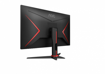 Monitor Gamer Curvo AOC CQ32G2S LED 32", UltraWide Full HD, FreeSync, 165Hz, HDMI, Negro/Rojo - Image 4