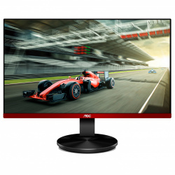 Monitor Gamer AOC G2490VX LED 23.8", Full HD, FreeSync Premium, 144Hz, HDMI, Negro/Rojo - Image 2
