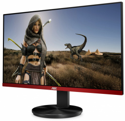 Monitor Gamer AOC G2490VX LED 23.8", Full HD, FreeSync Premium, 144Hz, HDMI, Negro/Rojo - Image 3