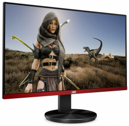 Monitor Gamer AOC G2490VX LED 23.8", Full HD, FreeSync Premium, 144Hz, HDMI, Negro/Rojo - Image 8