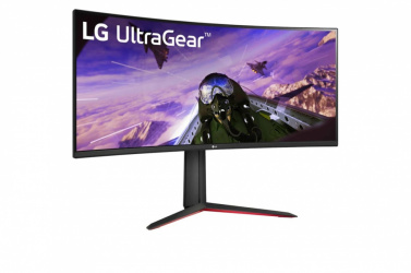 Monitor Gamer Curvo LG UltraGear LED 34", Quad HD, Ultra Wide, FreeSync, 160Hz, HDMI, Bocinas Integradas (2 x 7W), Negro