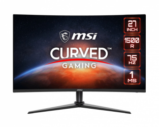 Monitor Gamer Curvo MSI G274CV LCD 27", Full HD, FreeSync, 75Hz, HDMI, Negro