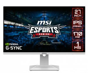 Monitor Gamer MSI OPTIX G274RW LED IPS 27", Full HD, G-Sync, 170Hz, HDMI, Blanco
