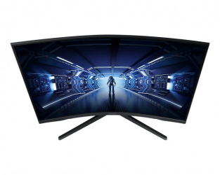 Monitor Gamer Curvo Samsung Odyssey G5 LCD 27", Quad HD, FreeSync Premium, 144Hz, HDMI, Negro - Image 4