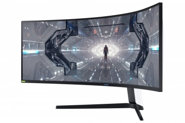Monitor Gamer Curvo Samsung Odyssey G9 49", Super Ultra Widescreen, G-Sync, 240Hz, HDMI, Negro/Blanco - Image 4