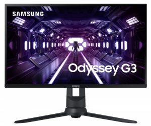 Monitor Gamer Samsung Odyssey G3 LED 27", Full HD, FreeSync, 144Hz, HDMI, Negro
