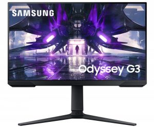 Monitor Gamer Samsung Odyssey G3 LED 24", Full HD, FreeSync Premium, 165Hz, HDMI, Negro