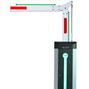 Barrera Vehicular derecha uso intensivo / Brazo Octagonal Articulado De 3 Metros A 90 Grados con Led / 24VDC / Velocidad 3 segundos / Izquierda o Derecha
