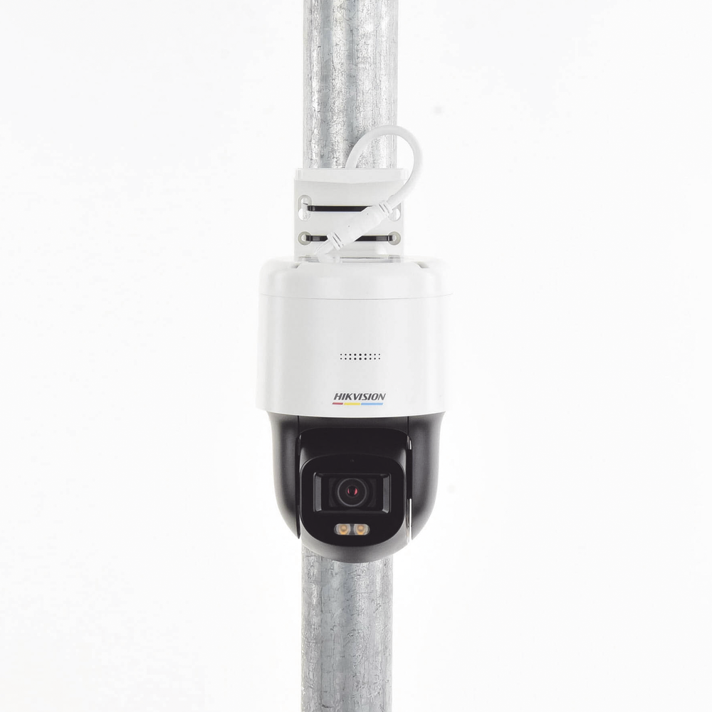 Domo PT IP 4 Megapixel / Lente 4 mm / Luz Blanca 30 mts / dWDR / PoE / IP66 / Micrófono y Bocina Interconstruido / Micro SD / Incluye Montaje de Pered y Techo - Image 4