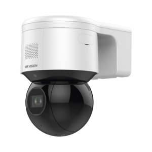 Domo PTZ IP 4 Megapixel / 4X Zoom Óptico / 50 mts IR EXIR / Luz Estroboscópica / Sirena Integrada / WDR 120 dB / PoE+ / IP66 / Ultra Baja Iluminación / Micrófono y Bocina Interconstruido / Micro SD