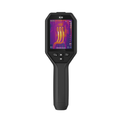 Cámara Termográfica Portátil Dual / Lente Térmico 3.6 mm (256 × 192) / Lente Optico / WiFi / IP54 / Hasta 6 Horas de Funcionamiento Continuo